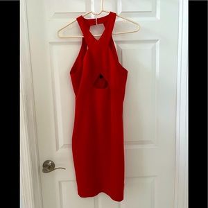 Bcbg dress Orange red sz 2